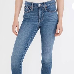 Madewell 11” High-Rise Skinny Jeans